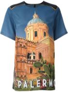 Dolce & Gabbana Palermo Print T-shirt, Women's, Size: 36, Silk