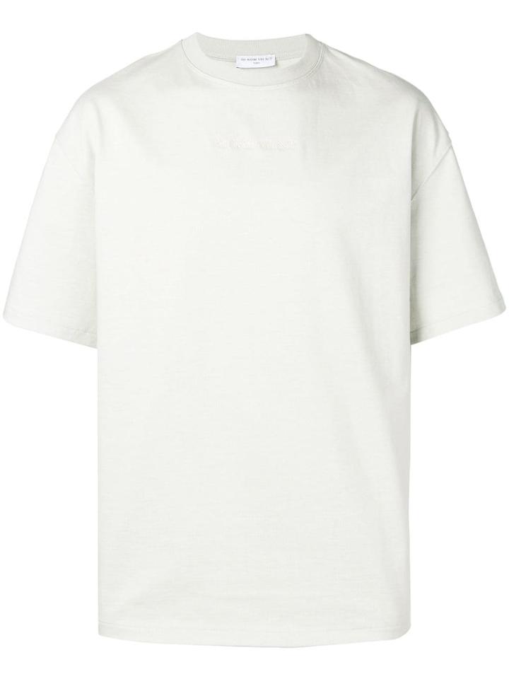 Ih Nom Uh Nit Quote Print T-shirt - Grey