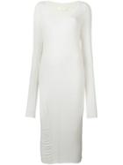 Marc Le Bihan Scoop Neck Midi Dress