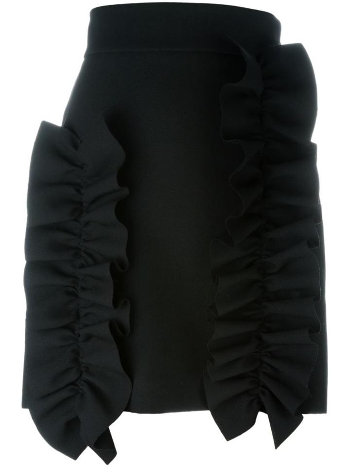 Msgm Draped Front Short Skirt