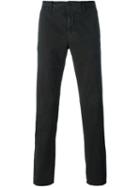 Incotex Slim-fit Trousers, Men's, Size: 35, Brown, Cotton/spandex/elastane