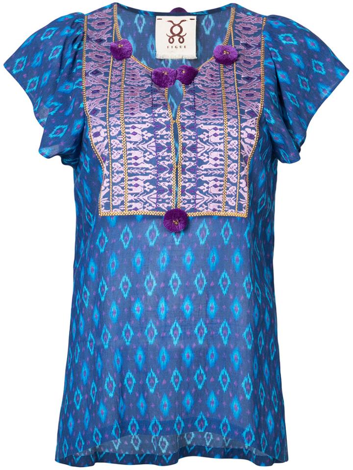 Figue Emily Blouse - Blue