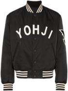 Y-3 Yohji Appliqué Bomber Jacket - Black