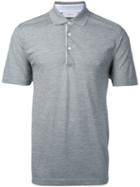 Cerruti 1881 - Polo Shirt - Men - Silk/cotton - M, Grey, Silk/cotton