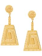 Lucy Folk Immortal Drop Earrings - Metallic