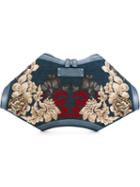 Alexander Mcqueen 'de Manta' Floral Embroidered Clutch