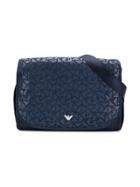 Emporio Armani Kids All Over Print Changing Bag - Blue