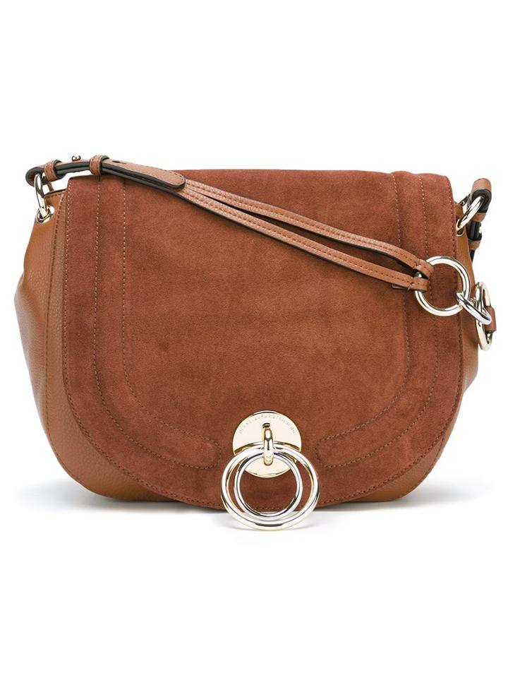 Diane Von Furstenberg Large Satchel Bag, Women's, Brown