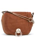 Diane Von Furstenberg Large Satchel Bag, Women's, Brown