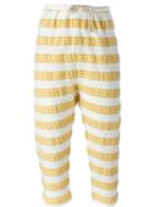 Forte Forte Cropped Striped Track Pants
