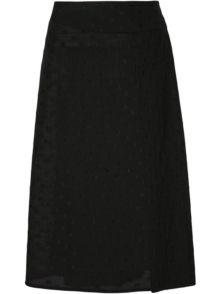 Alexandre Plokhov Polka Dot Wrap Skirt