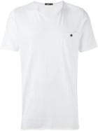 Bassike Patch Pocket T-shirt, Men's, Size: Medium, White, Organic Cotton