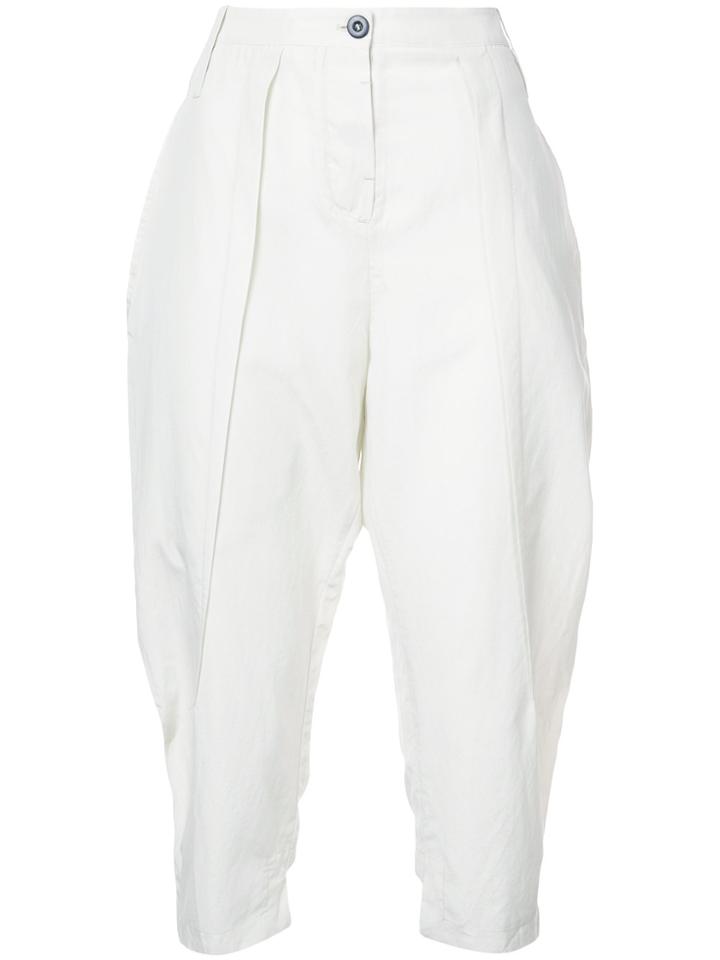 Lost & Found Ria Dunn High-waisted Trousers - White