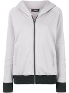 Jo No Fui Zipped Hoodie - Grey