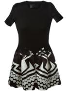Philipp Plein 'tatiana' Dress, Women's, Size: Medium, Black, Viscose/silk/spandex/elastane
