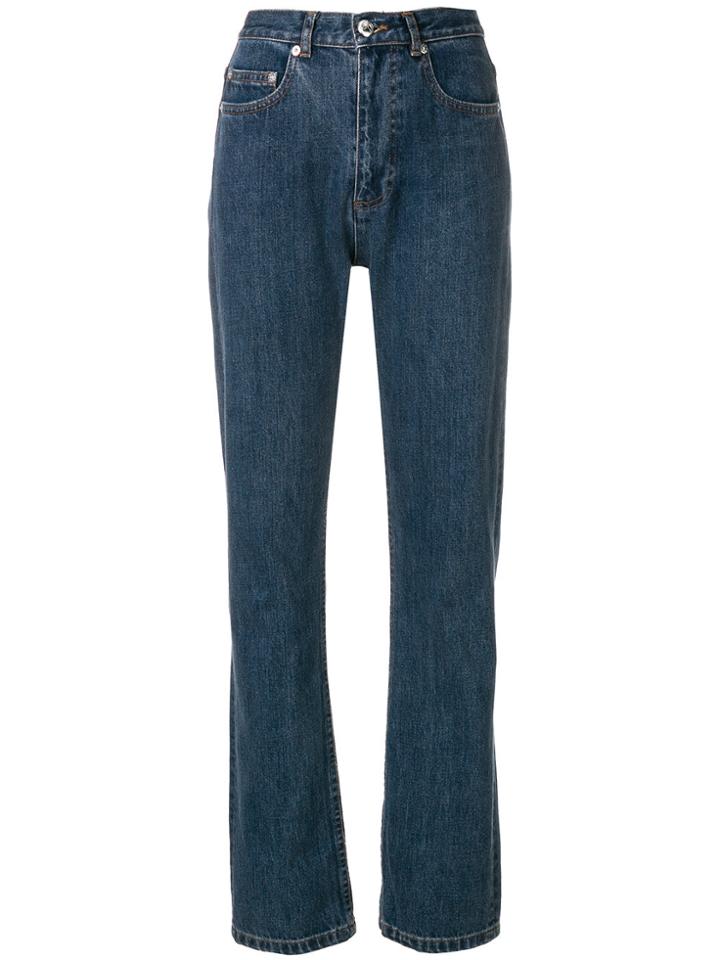 A.p.c. Bootcut Jeans - Blue