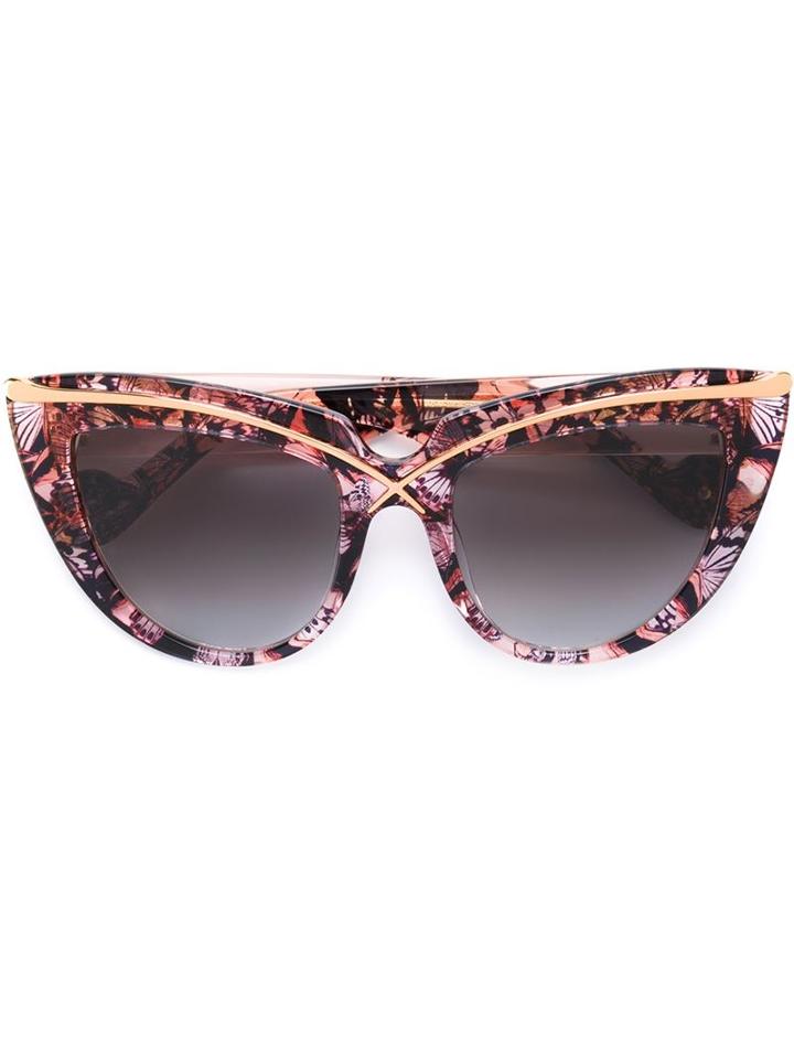 Anna Karin Karlsson 'lusciousness' Sunglasses, Women's, Pink/purple, Acetate/metal (other)