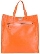 Valentino Valentino Garavani Rockstud Tote - Yellow & Orange