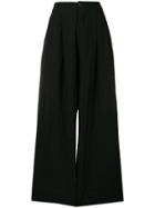 Uma Wang Plain Palazzo Pants - Black