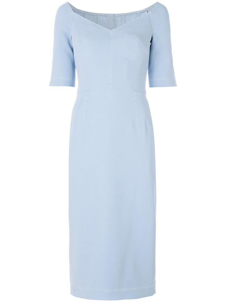 Dolce & Gabbana Fitted Dress - Blue