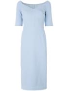 Dolce & Gabbana Fitted Dress - Blue