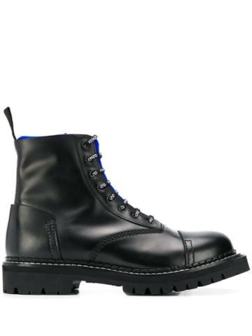 Kenzo Pike Ankle Boots - Black