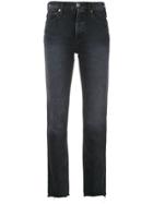 Re/done Classic Skinny Jeans - Black
