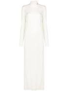 Calvin Klein 205w39nyc Turtle-neck Maxi Sweater Dress - Neutrals