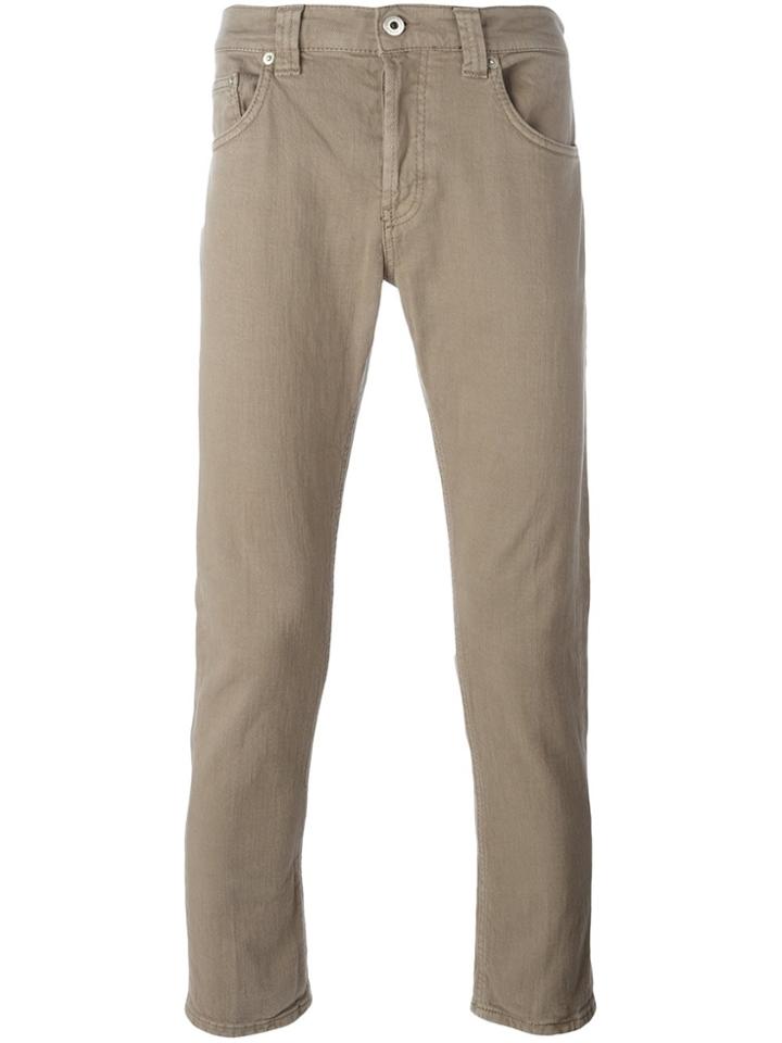 Dondup 'mius' Slim-fit Trousers - Nude & Neutrals
