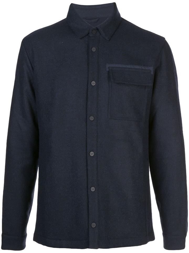 Aztech Mountain Sopris Quilted Overshirt - Blue