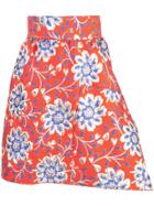Maison Rabih Kayrouz Floral Jacquard Mini Skirt - Multicolour
