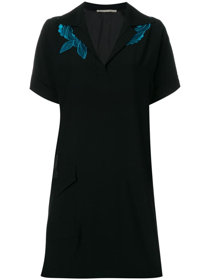 Marco De Vincenzo Polo Shirt Dress - Black