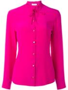Lala Berlin 'djana' Shirt, Women's, Size: Small, Pink/purple, Silk