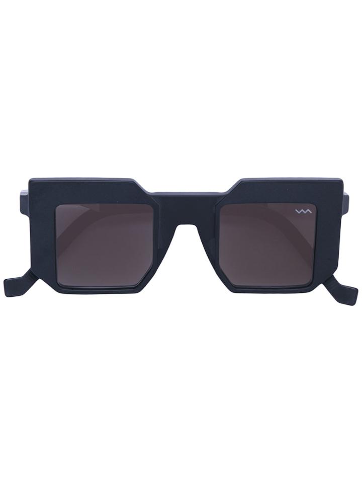 Vava Square Oversized Sunglasses - Black