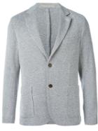 Eleventy Button Blazer, Men's, Size: 58, White, Cotton/viscose/linen/flax/spandex/elastane