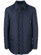 Brioni Quilted Jacket - Blue