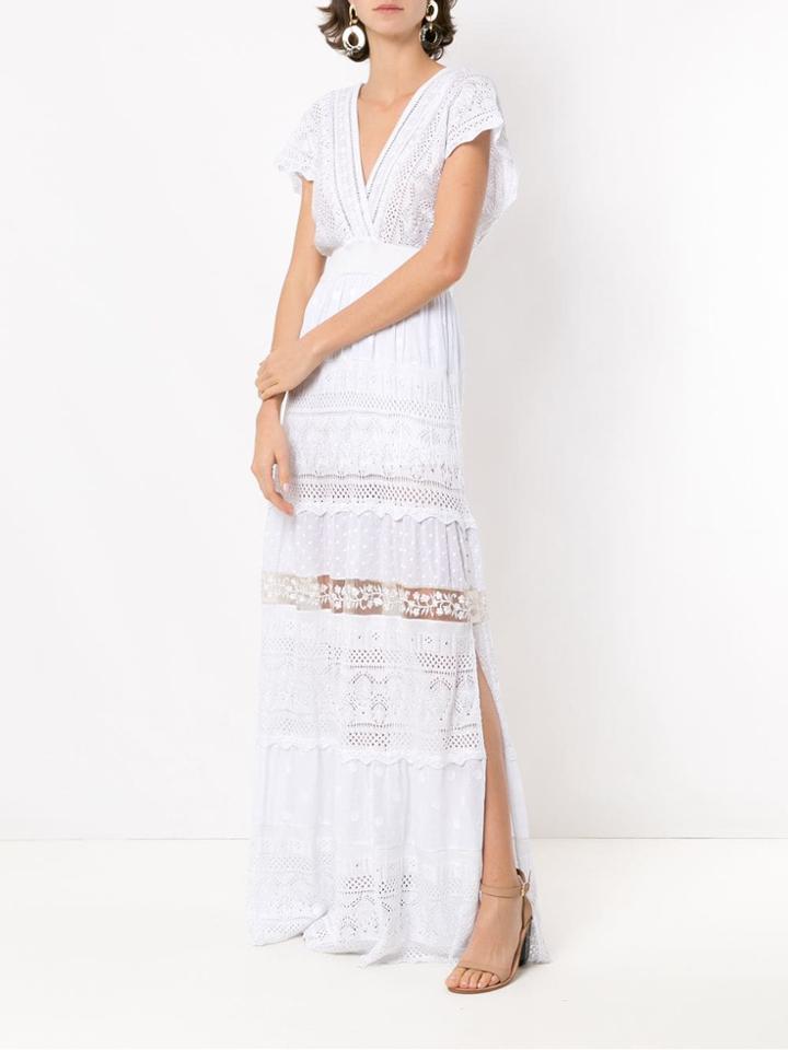 Cecilia Prado Knit Gracy Long Dress - White