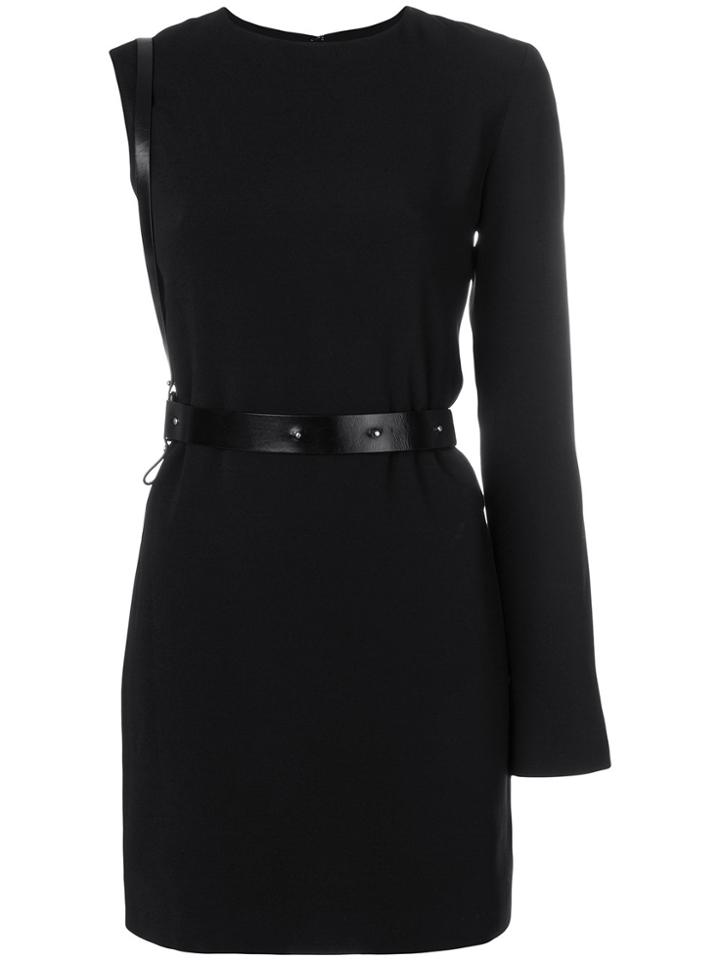 Helmut Lang Harness Belt Mini Dress - Black