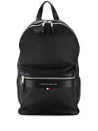 Tommy Hilfiger Zip Pocket Backpack - Black
