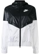 Nike Colour Block Windrunner Jacket, Women's, Size: Large, White, Polyester