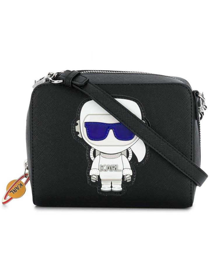 Karl Lagerfeld Karl In Space Crossbody Bag - Black