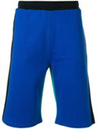 Kenzo Two-tone Track Shorts - Blue
