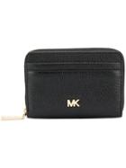Michael Michael Kors Zipped Logo Wallet - Black