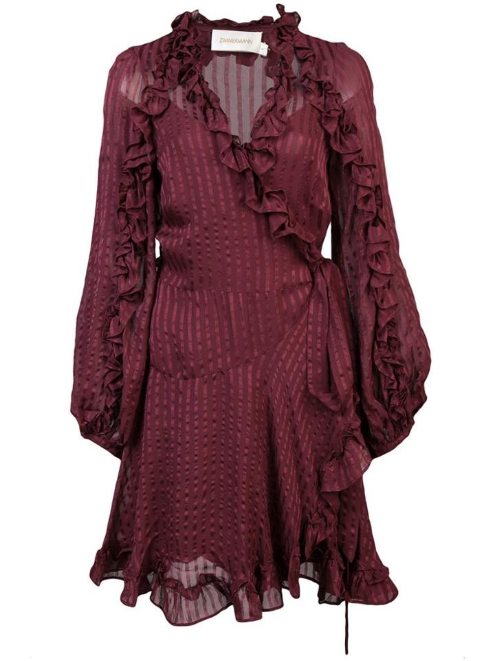 Zimmermann Flared Wrap Dress