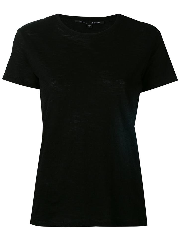 Proenza Schouler Classic T-shirt, Women's, Size: Medium, Black, Cotton