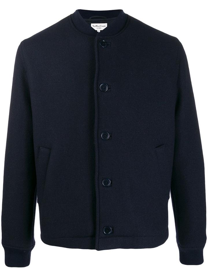Ymc Turf Bomber Jacket - Blue