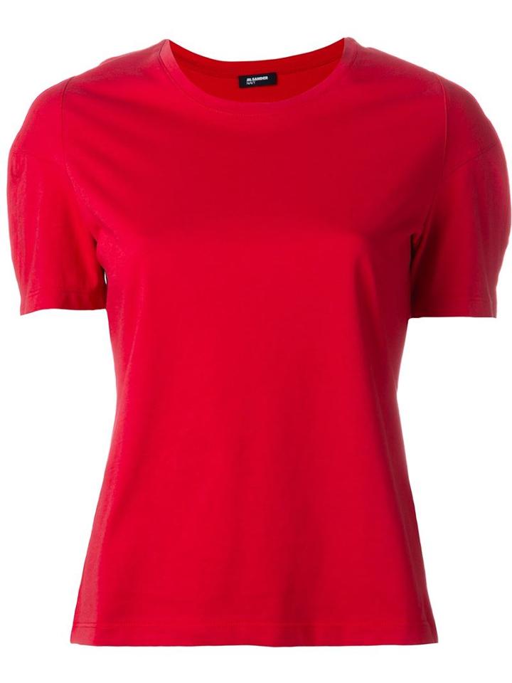 Jil Sander Navy Round Neck T-shirt