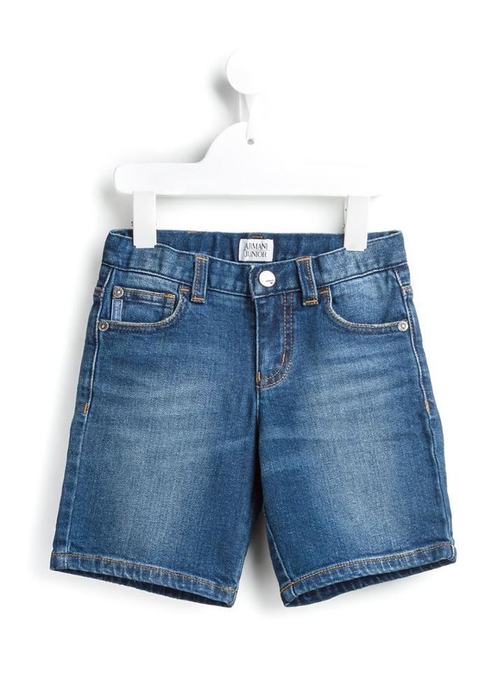 Armani Junior Denim Shorts