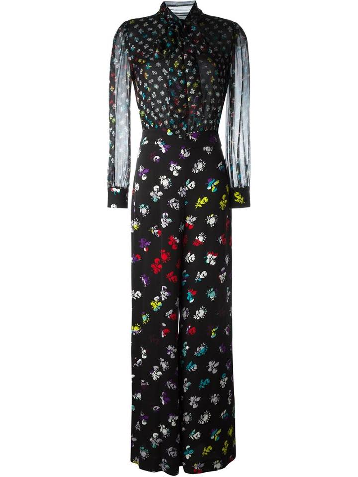 Diane Von Furstenberg - 'arabella' Jumpsuit - Women - Silk/polyester - 0, Black, Silk/polyester