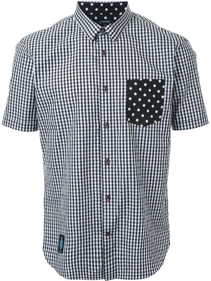 Guild Prime Polka-dot Pocket Shirt